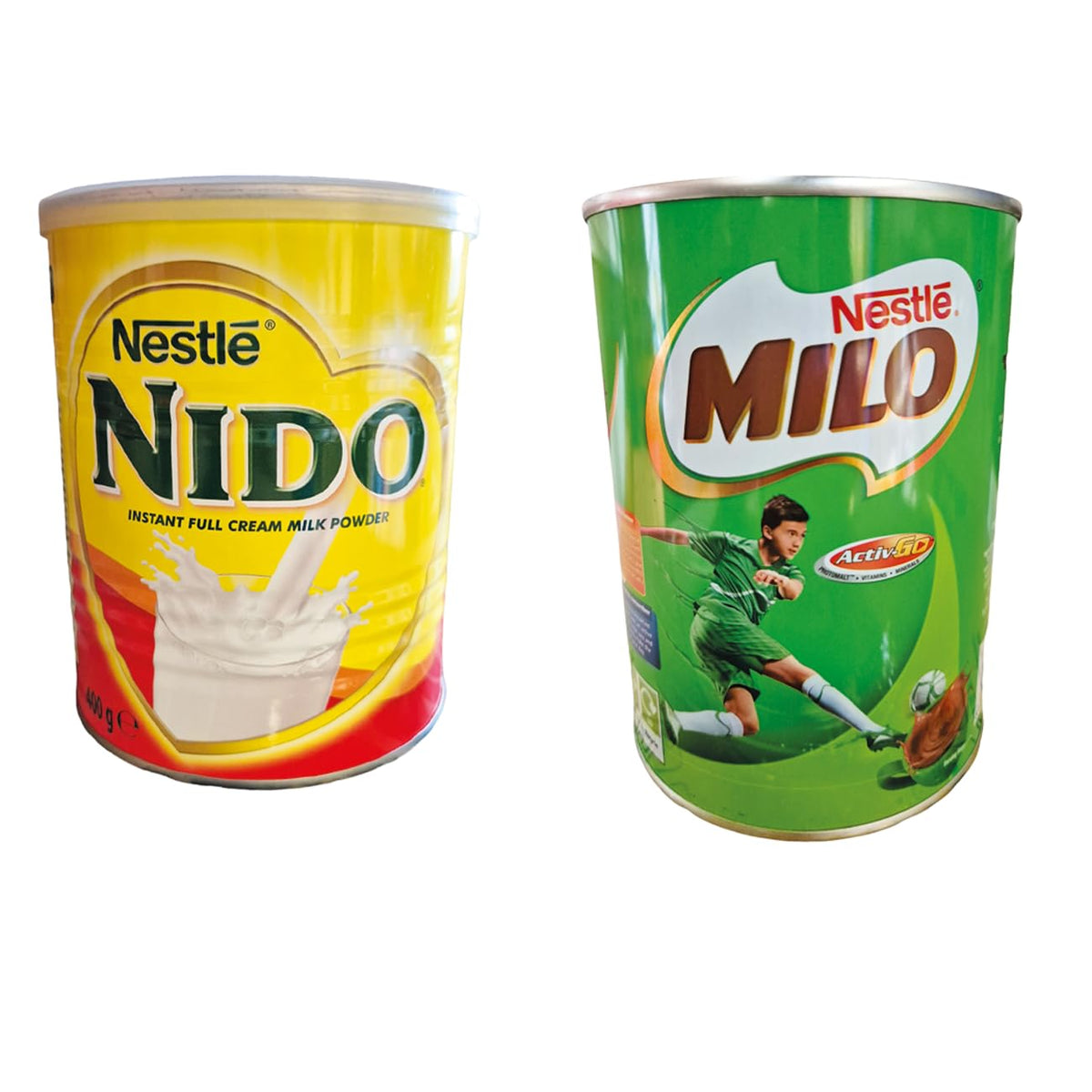 -Sæt: MILO - Instant Kakao Drink 400g + NIDO - Milchpulver 400g
