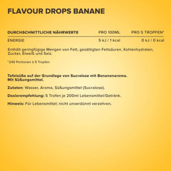 Ironmaxx Flavored Drops - Ingen kalorier og ingen sukker, 50 ml Flavours Naty Shop