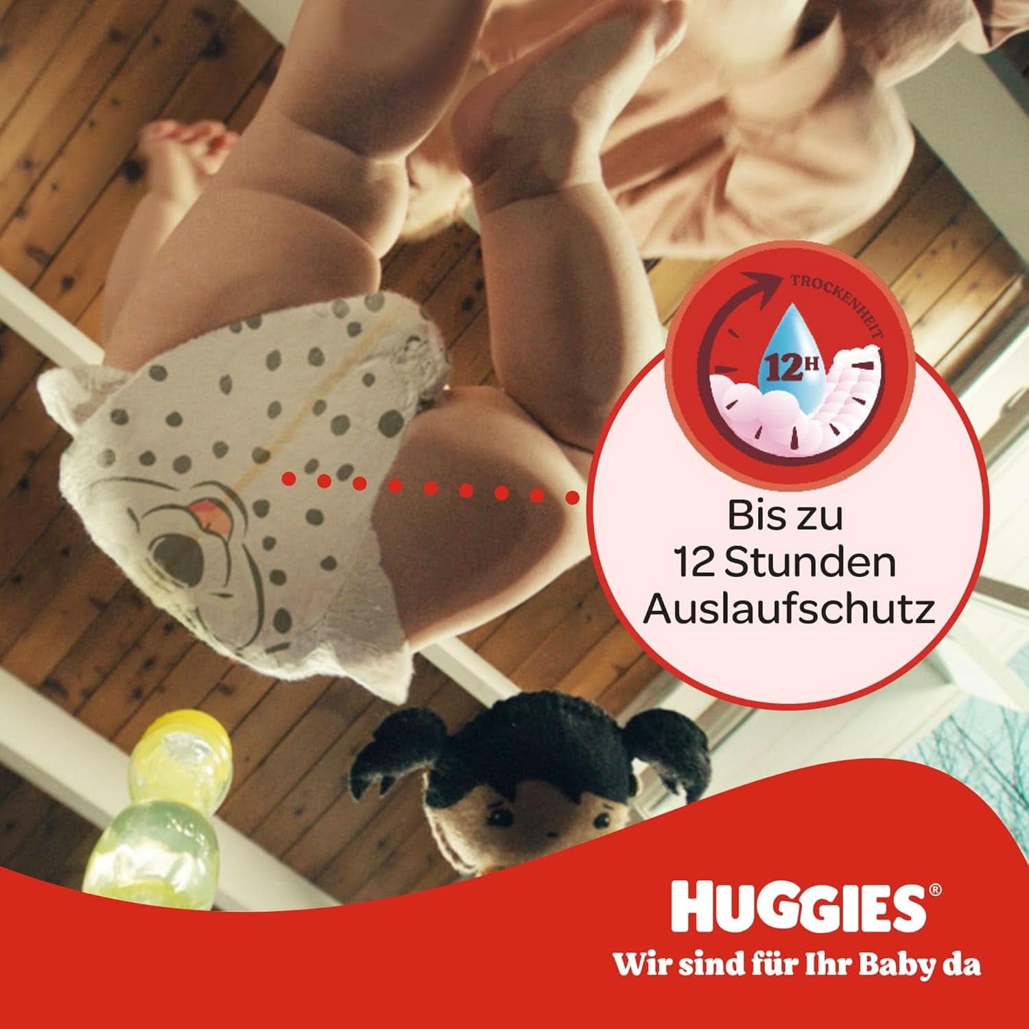 Huggies Ultra Comfort Disney Babybleer Størrelse 4 Månedsæske 150 stk (3 x 50) Mor og Baby Naty Shop