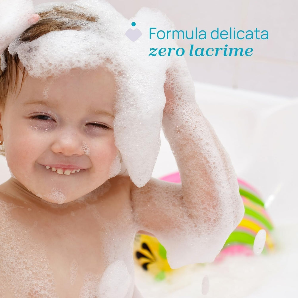 Chicco KIDS - DELICATE SKIN - 2 IN 1 MOUSSE: ȘAMPON ȘI CONDITIONER, 150 ml Copii - Baie si Skincare Naty Shop