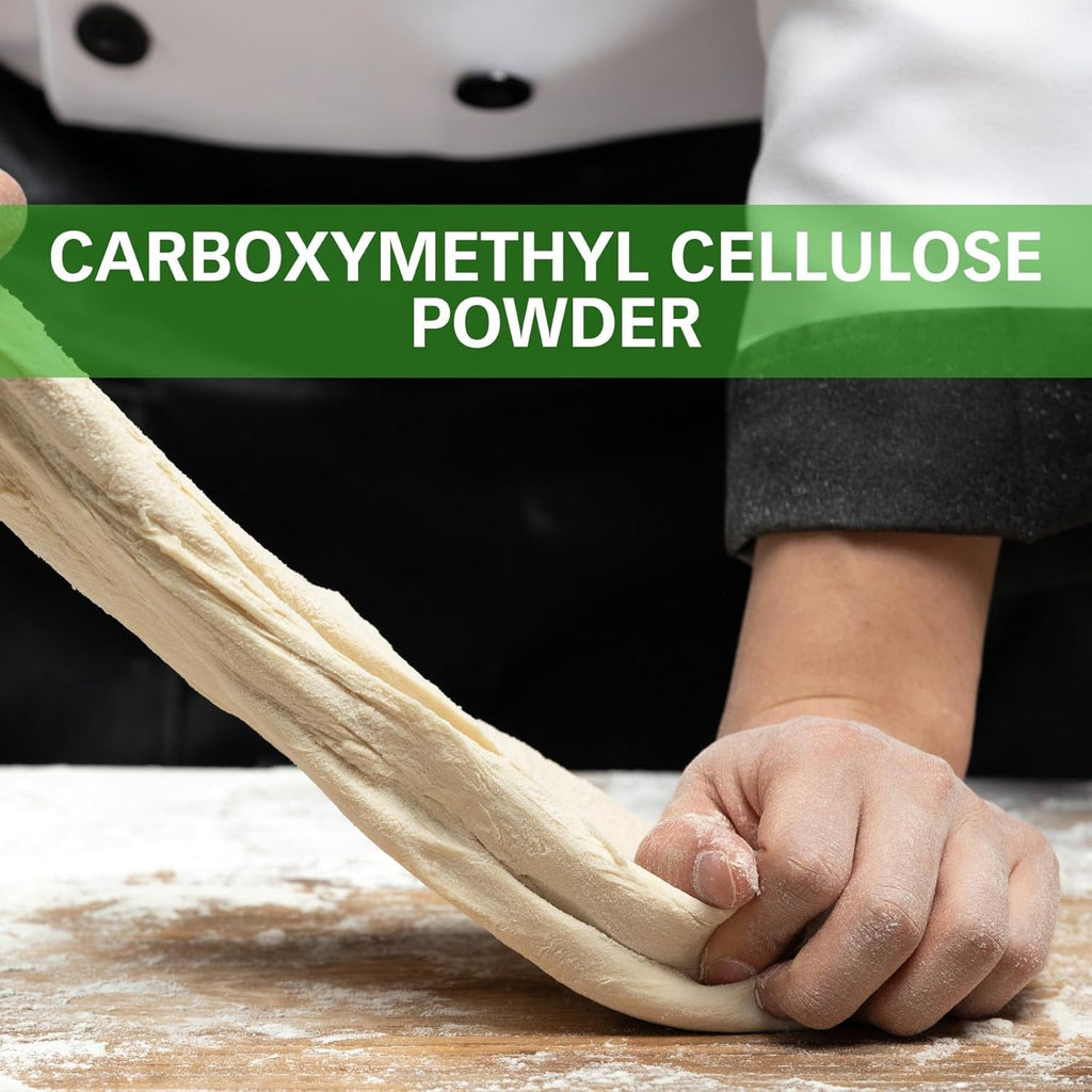 CMC pulbere 255g - 100% pulbere pură CMC, agent de îngroșare alimentar, stabilizator pentru înghețată, pulbere Tylo pentru fondant, prăjituri, înghețată, produse congelate, dulciuri, iaurt, pastă de gumă Pasta de zahar Naty Shop