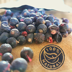 Coacăze negre liofilizate | Coacăze uscate 100% naturale | Fără zahăr adăugat Dulciuri liofilizate sănătoase | Fructe liofilizate Fructe liofilizate Produse deshidratate Naty Shop