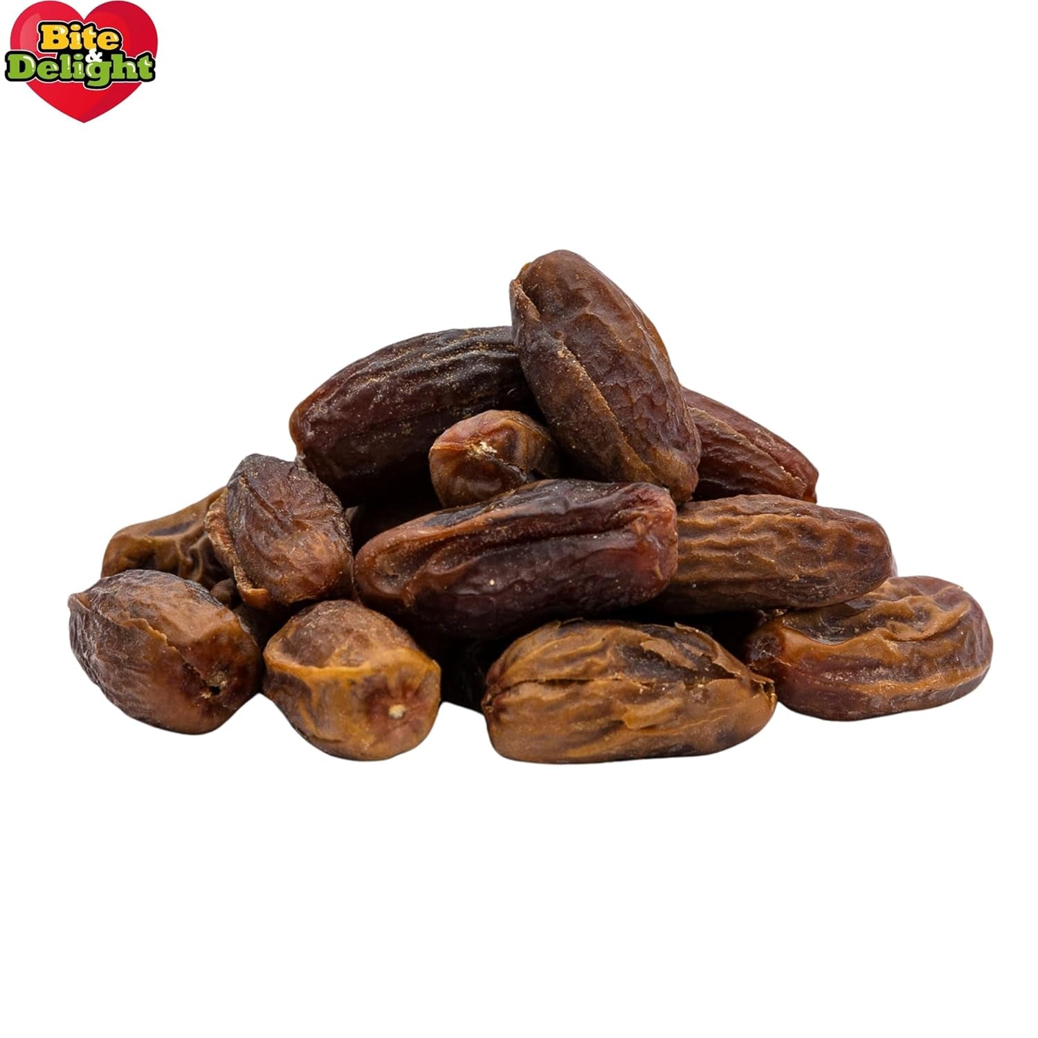 Curmale uscate Bite & Delight - Întregi, uscate și naturale - Dulci aromate - Delicioase și suculente - Gustare de fructe gata de consum - Vegană - Fără zahăr adăugat - 1250g Produse deshidratate Naty Shop