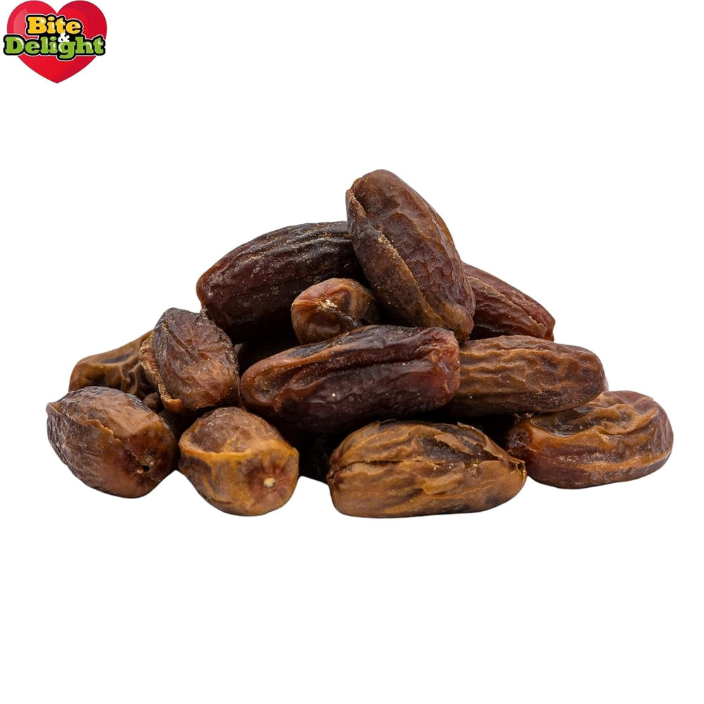 Curmale uscate Bite & Delight - Întregi, uscate și naturale - Dulci aromate - Delicioase și suculente - Gustare de fructe gata de consum - Vegană - Fără zahăr adăugat - 1250g Produse deshidratate Naty Shop