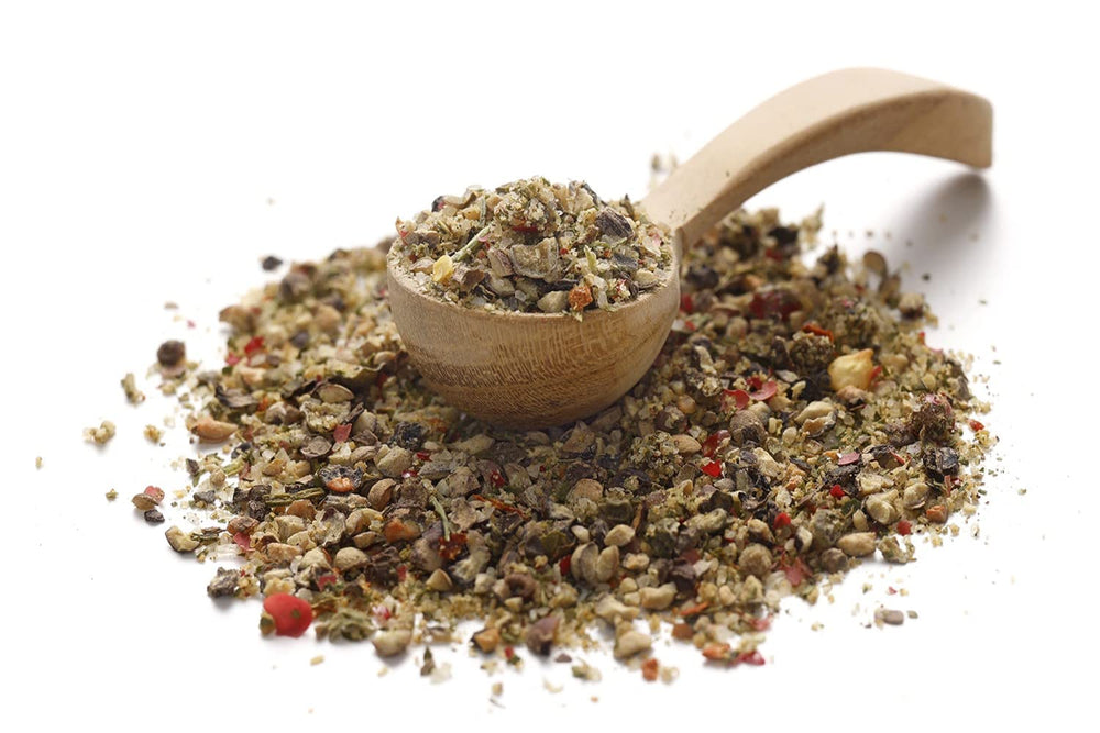 Ankerkraut Steakpfeffer Hamburg, Pfefferkörner Hausmischung, grober Steakhouse-Pfeffer, frische Note, Universal Allrounder, Lecker Kochen mit Qualität, 80 g i Korkenglas