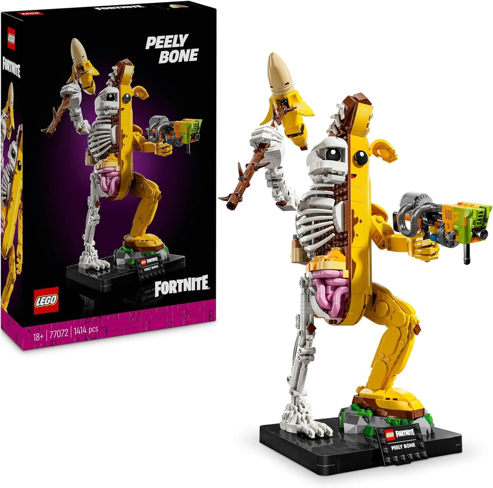 LEGO Fortnite bone shali - Inklusiv malerkaster og skålhakke - Samlerobjekt til videospilfans - Byggesæt til voksne som dekoration til hjemmet eller kontoret - 77072 Byggesæt Besuche den LEGO-Store Standard titel