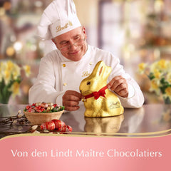 Påske Variety Pack Lindt Chokolade LINDOR | 1,2 kg | 2 GULD BUNNY Mælkechokolader og 8 LINDOR-varianter: Mælkechokolade, Noisette, Mørk, Hvid, Sort 60%, Karamel, Saltet Karamel, Stracciatella | Påskechokolade | Påskeharen