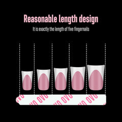 NOVO OVO 360 bucăți tablă adezivă ușor de rupt pentru afișaje de unghii prin presare, transparente, față-verso pentru atașare pentru nail art/ambalare/depozitare/practică/accesorii, 30 bucăți x 12 foi