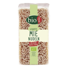 BIOASIA Bio Mie Nudler, lavet af fuldkorn, hurtig og nem at tilberede (1 x 250 g)
