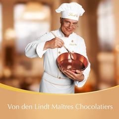 Lindt LINDOR gaveæske med diverse chokolader, ca. 15 LINDOR trøfler, 4 varianter (mælkechokolade, hvid chokolade, mørk chokolade 60% og hasselnød), 187 g