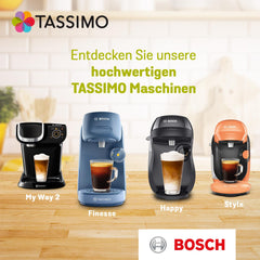 Tassimo Kapseln Probierbox, Vielfaltspaket, 64 Pads, 5 Sorten