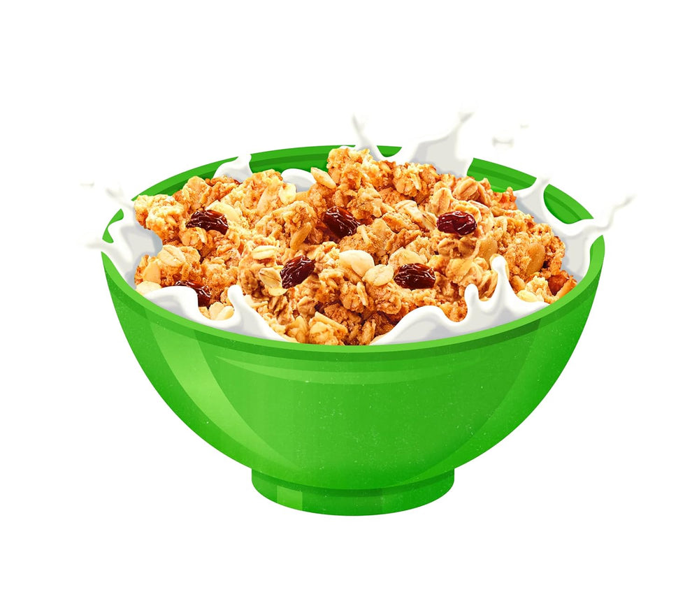 Dr. Oetker Vitalis Classic Crispy Mysli: Stor pakke sprød morgenmadsmüsli med rosiner, 1 pakke, 1,5 kg