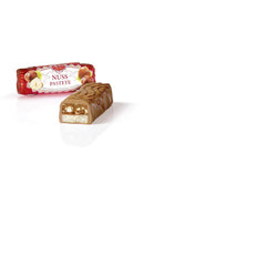 Reber nøddepasta, alpin mælkechokolade, indeholder alkohol, nougat, hasselnød, rom og marcipan 49 g (pakke med 6)