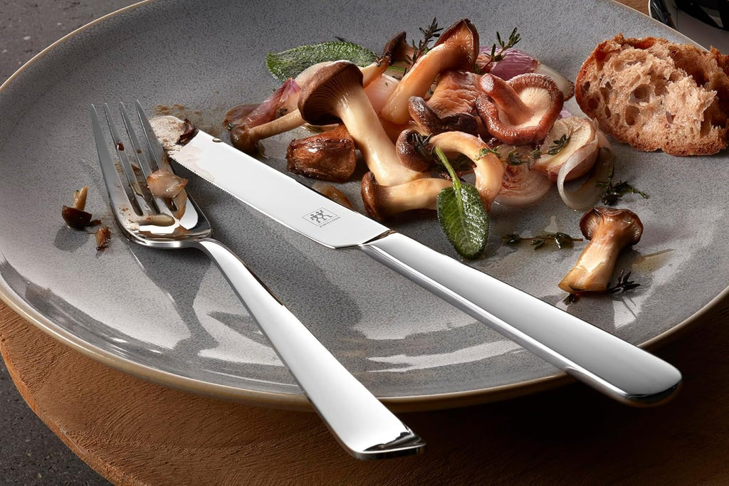 ZWILLING Swing Besteckset, 30-Tlg, Für 6 Personen, 18/10 Edelstahl, Essbesteck Poliert, Spülmaschinengeeignet, Silber Bucatarie Naty Shop