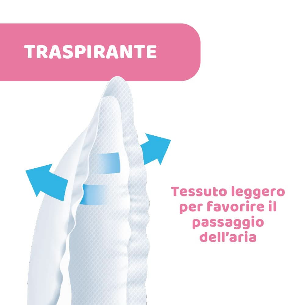 Chicco Acterielle Natural Feeling ammeindlæg, 30 stk. Mad og ammetilbehør Bebe Naty Shop