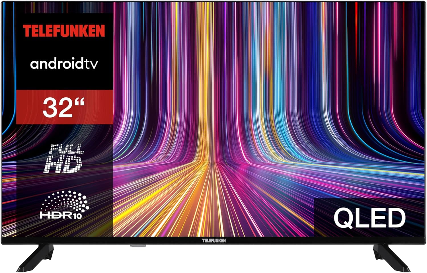 TELEFUNKEN XU50AN754M Televizor de 50 de inci/Smart TV cu Android (4K Ultra HD, HDR Dolby Vision, triplu tuner, Bluetooth, Dolby Atmos) [2023]