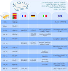 Pikolin Home - Vendbar quilt 300 G - Tofarvet nordisk fyld - Til seng 90 - behagelig, varm, åndbar, grøn, 150 X 220 cm Dyner og dyner Naty Shop