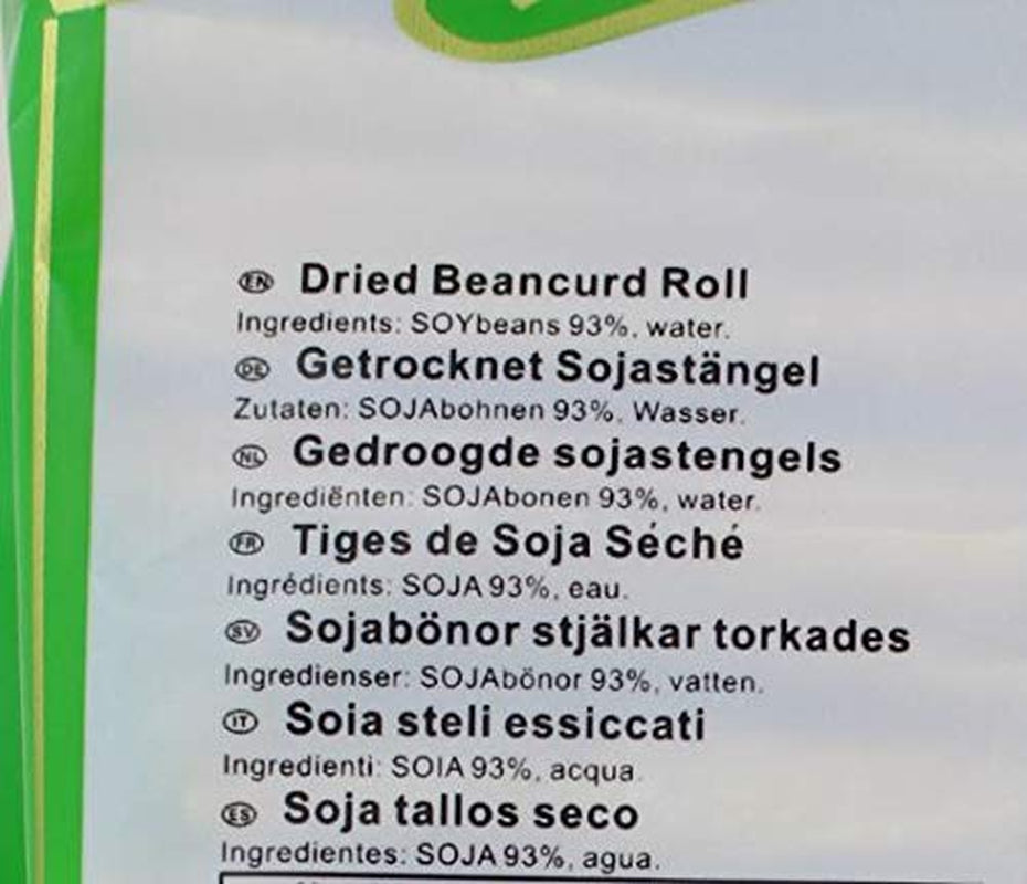 - Rulou de soia uscată (1 x 300 g)