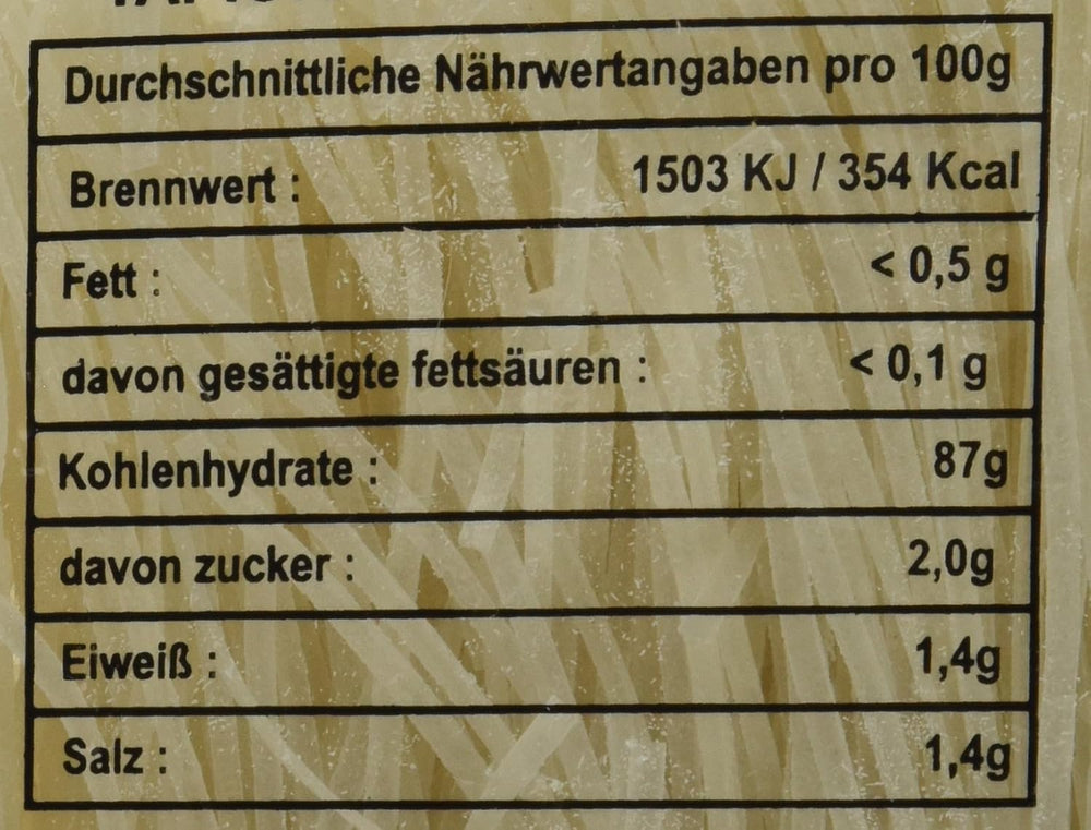 Risnudler med tapioka 2,5 mm (Huû tieáu nam vang) (1 x 400 g)