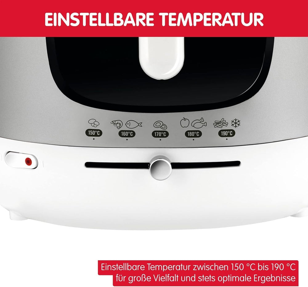 Frituregryde AM4800 Mega 2Kg, oliefrituregryde, lugtfilter, 1800 W Hvidevarer Naty Shop
