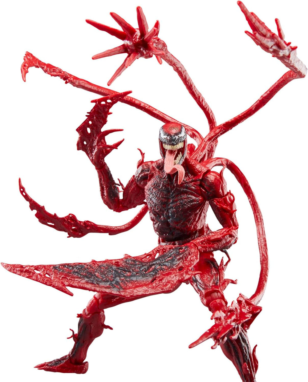Marvel Legends Series Carnage, figurină de acțiune de lux de colecționat pentru Venom: Let There Be Carnage, 15 cm, roșu Action figures Naty Shop
