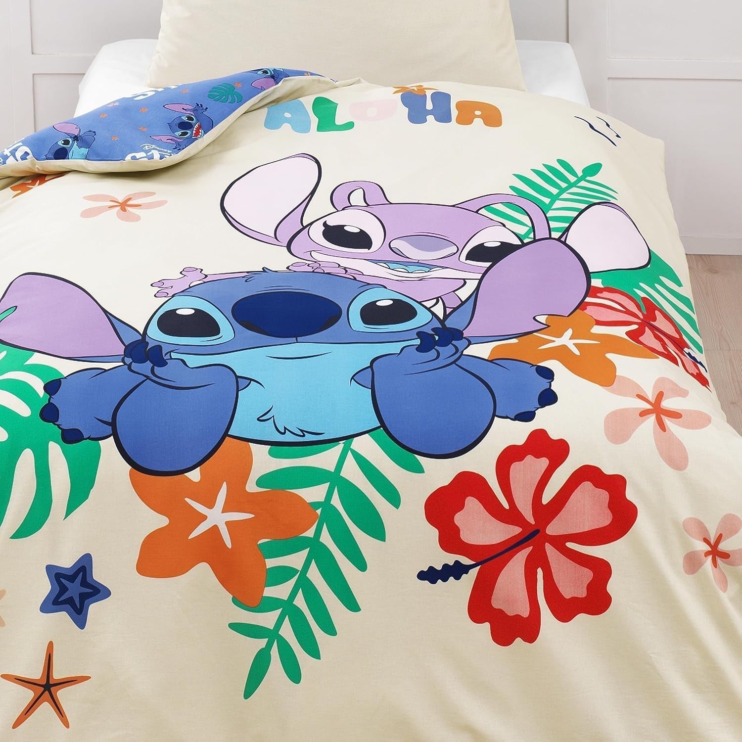 Sengetøj til børn og teenagere, Stitch Sengetøj - børn Naty Shop