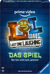 Ravensburger 27524 - Last One Laughing - Festspillet baseret på serien, LOL-spil for 3-8 spillere fra 14 år og opefter, 350+ opgaver til "Don't Laugh"-udfordringen, det sjove kortspil baseret på LOL sæson 1, 2, 3 og 4