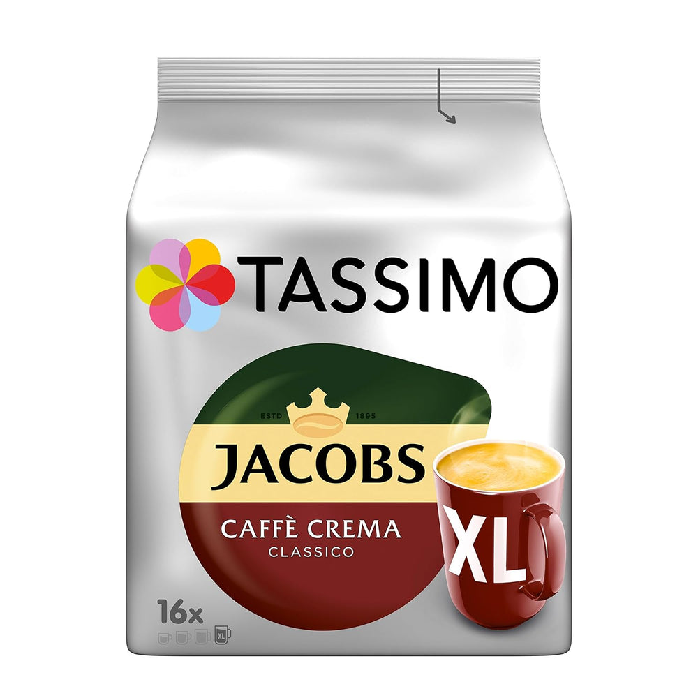 Tassimo Kapseln Probierbox, Vielfaltspaket, 64 Pads, 5 Sorten