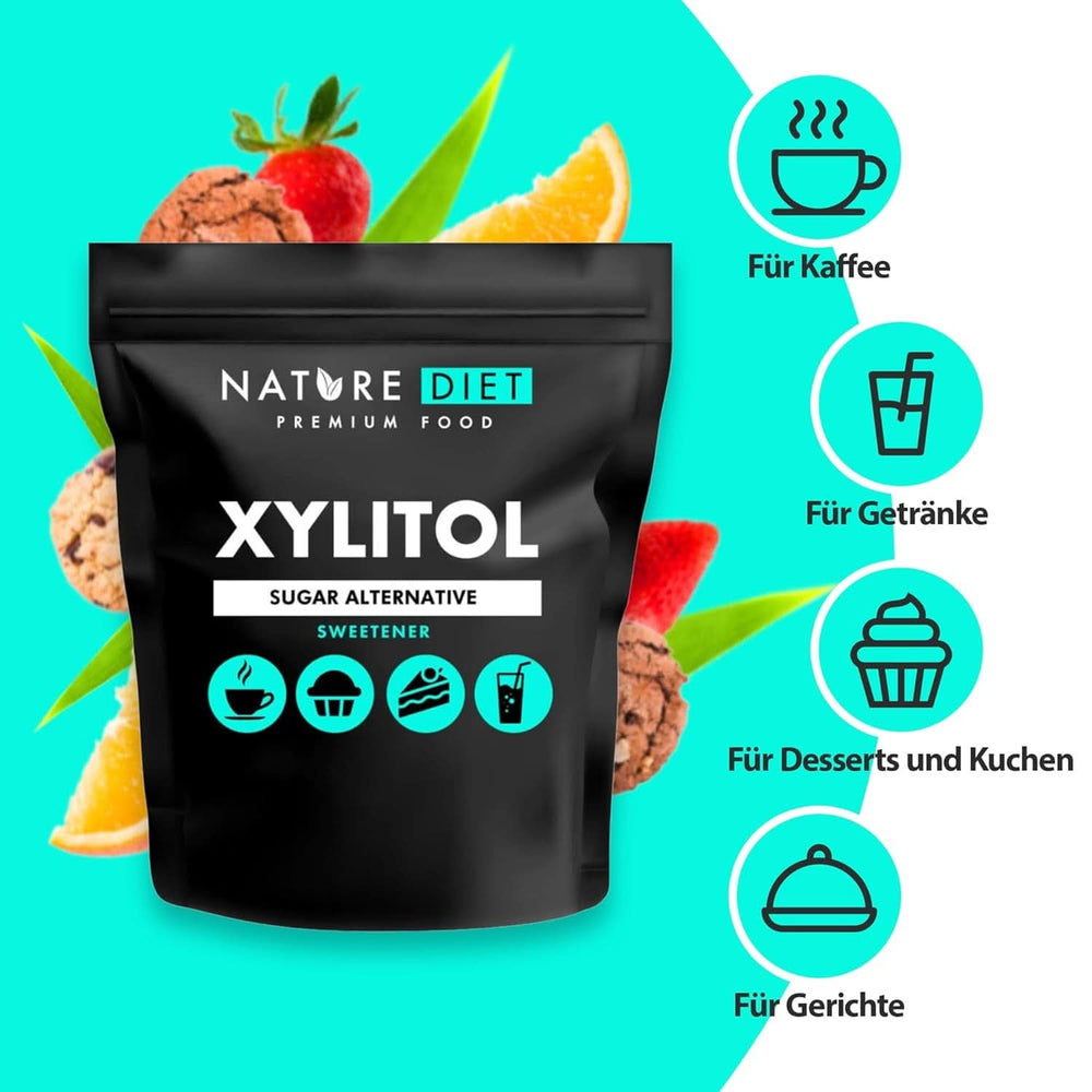 Nature Diet Xylitol, 1 kg sødemidler Naty Shop