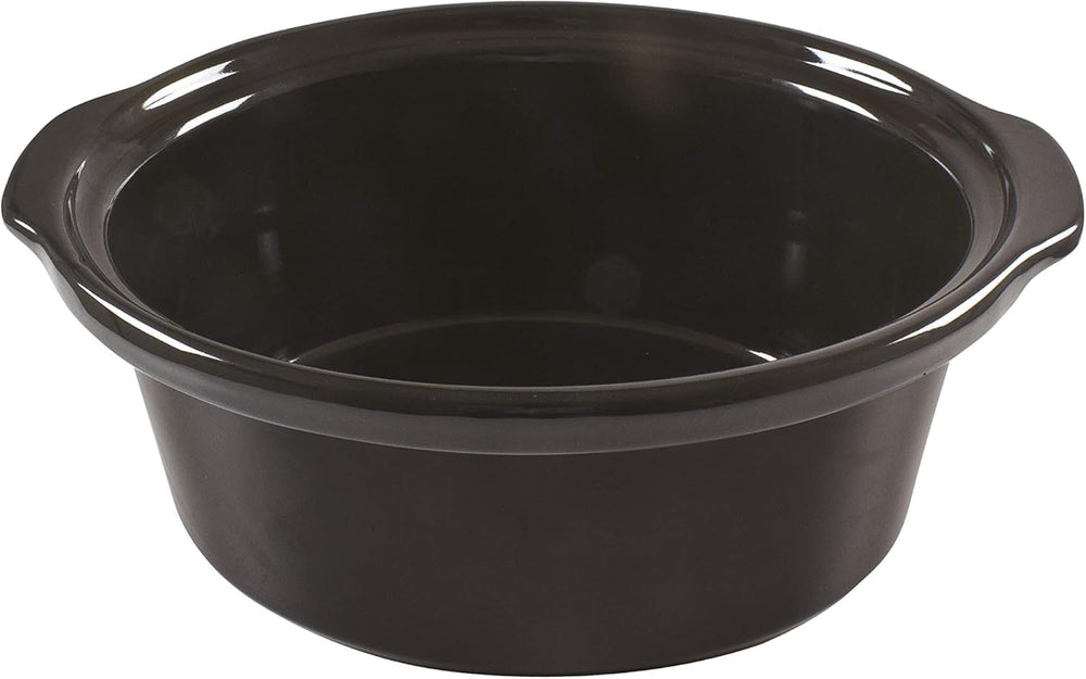 Beper BC.510 Slow Cooker, 280 W, 4,5 liter, keramisk glas, sort og stål Slow Cooker Naty Shop