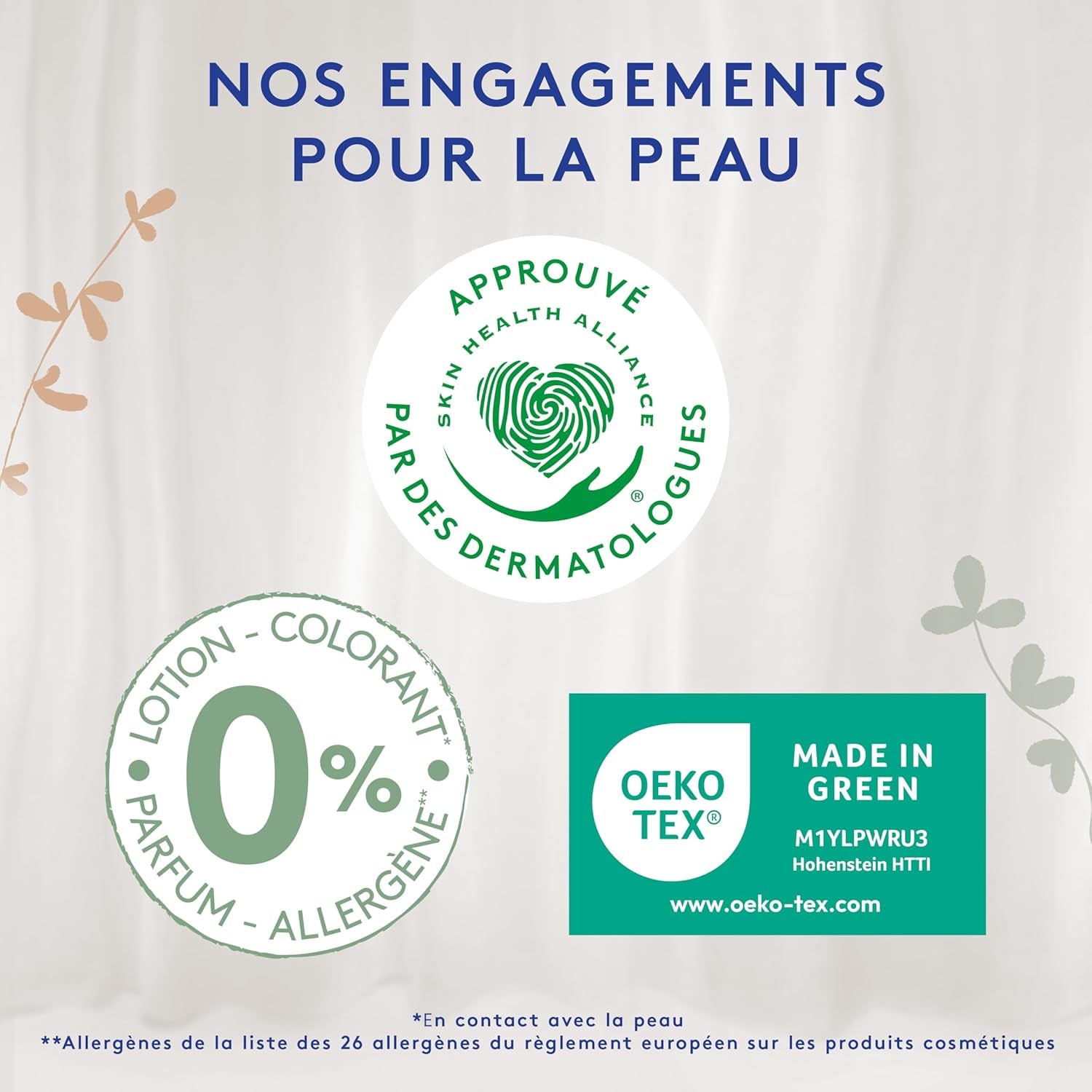 Douceur Naturelle - Trusser, str. 6 (16-26 kg) 1 måneds pakke - 112 trusser