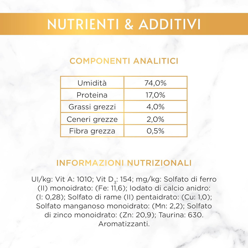 Chiftele umede de legume Purina Gold cu pui și morcovi, 24 de conserve a câte 85 g fiecare