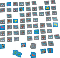 Jocuri Spin Master Paw Patrol, joc de memorie, jucarie Paw Patrol, Chase, Stella, Marcus, Ruben, jocuri de memorie cu carti, pentru copii peste 4 ani Action figures Naty Shop