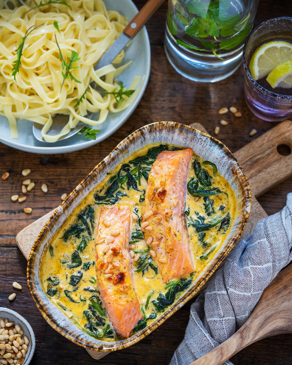 MAGGI Fix für Lachs-Sahne Gratin, Würzmischung, mit natürliche Ingredient*, for 2 Portions, 1er Pack (1 x 26g)