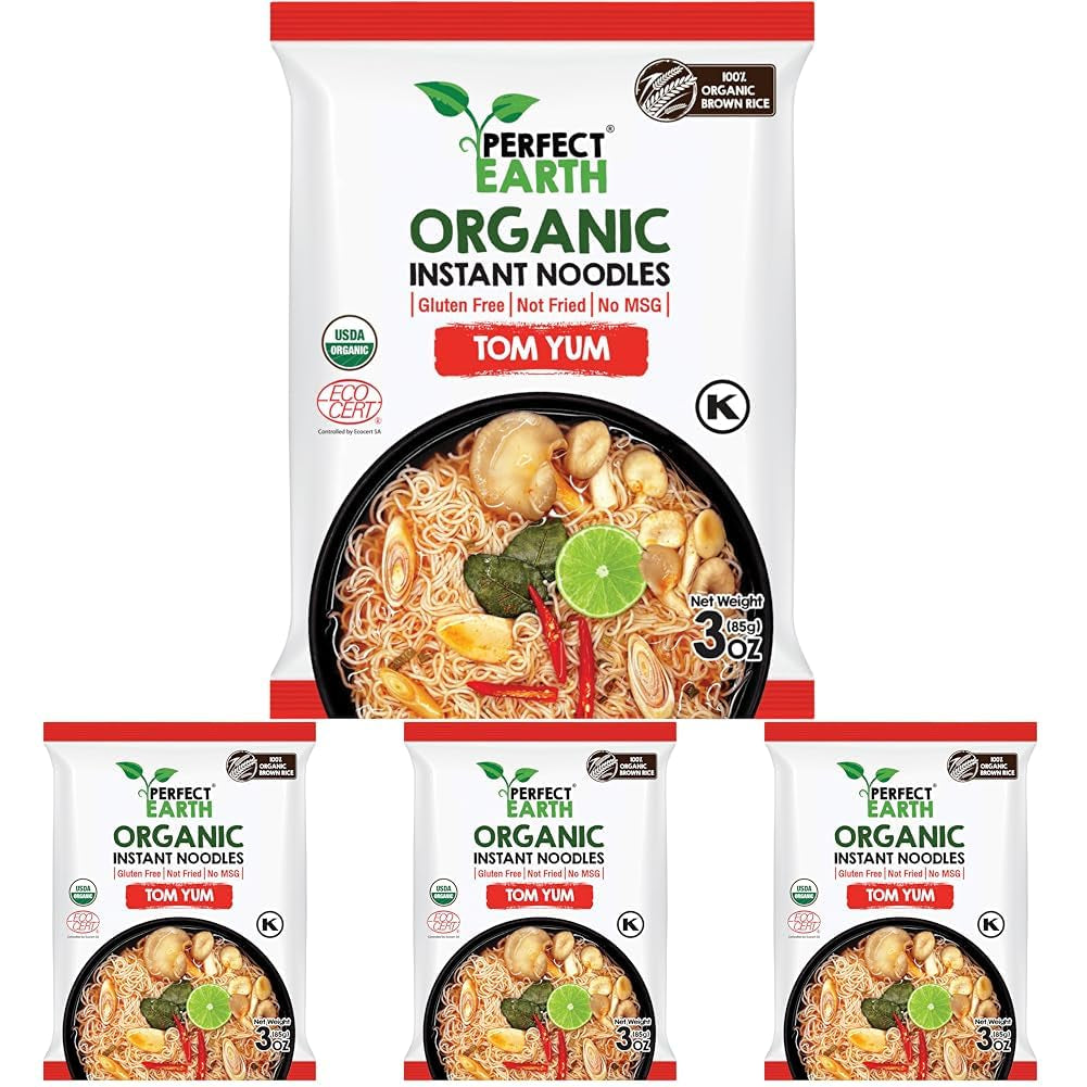 Tom Yum Økologiske Instant Nudler - 1 x 85g