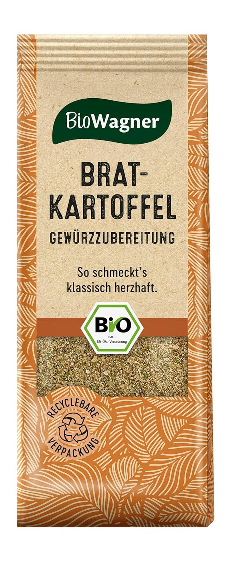 BioWagner - Bio Ras el Hanout, Gewürzmischung für orientalische und arabische Gerichte, ideel til Couscous, Tajine eller Hummus, naturbelagte Bio-Zutaten, genanvendelig Verpackung, 50 g