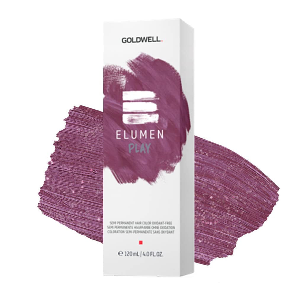 Goldwell Goldw Elumen Play Pastel Rose, 120 ml Vopsea pentru par Naty Shop Violet 1 bucată (pachet de 1)