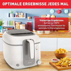 Tefal Super Uno Access frituregryde, kapacitet 2,2 L, dele, tåler opvaskemaskine, lugtfilter Hvidevarer Naty Shop