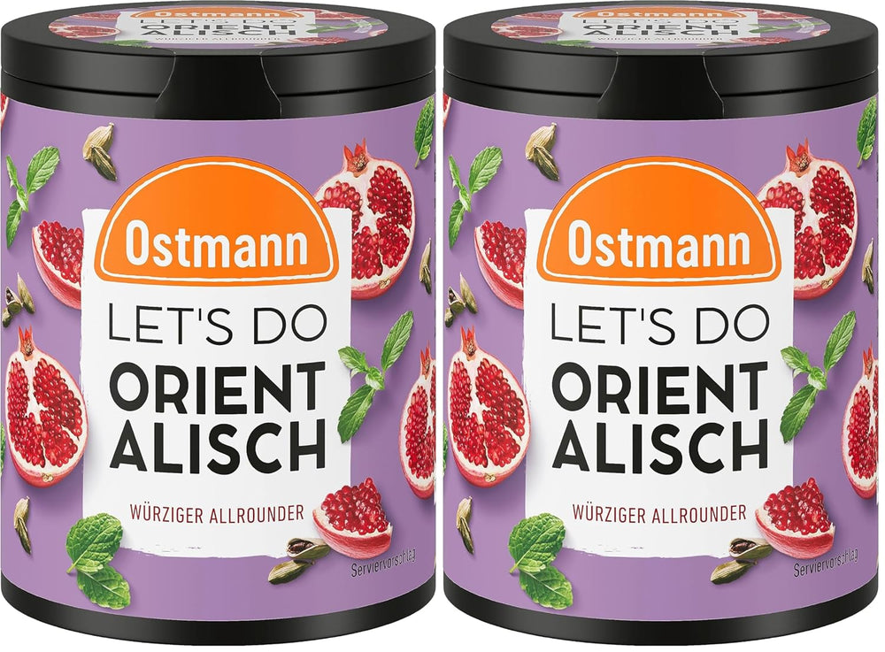 Ostmann Gewürze - Let's Do Fisch Allrounder | Gewürzsalz für Bratfisch, Flammlachs und Meeresfrüchte | Würziger Allrounder med sennep, citron og dild | 85 g i Metalldose genbrugsbar