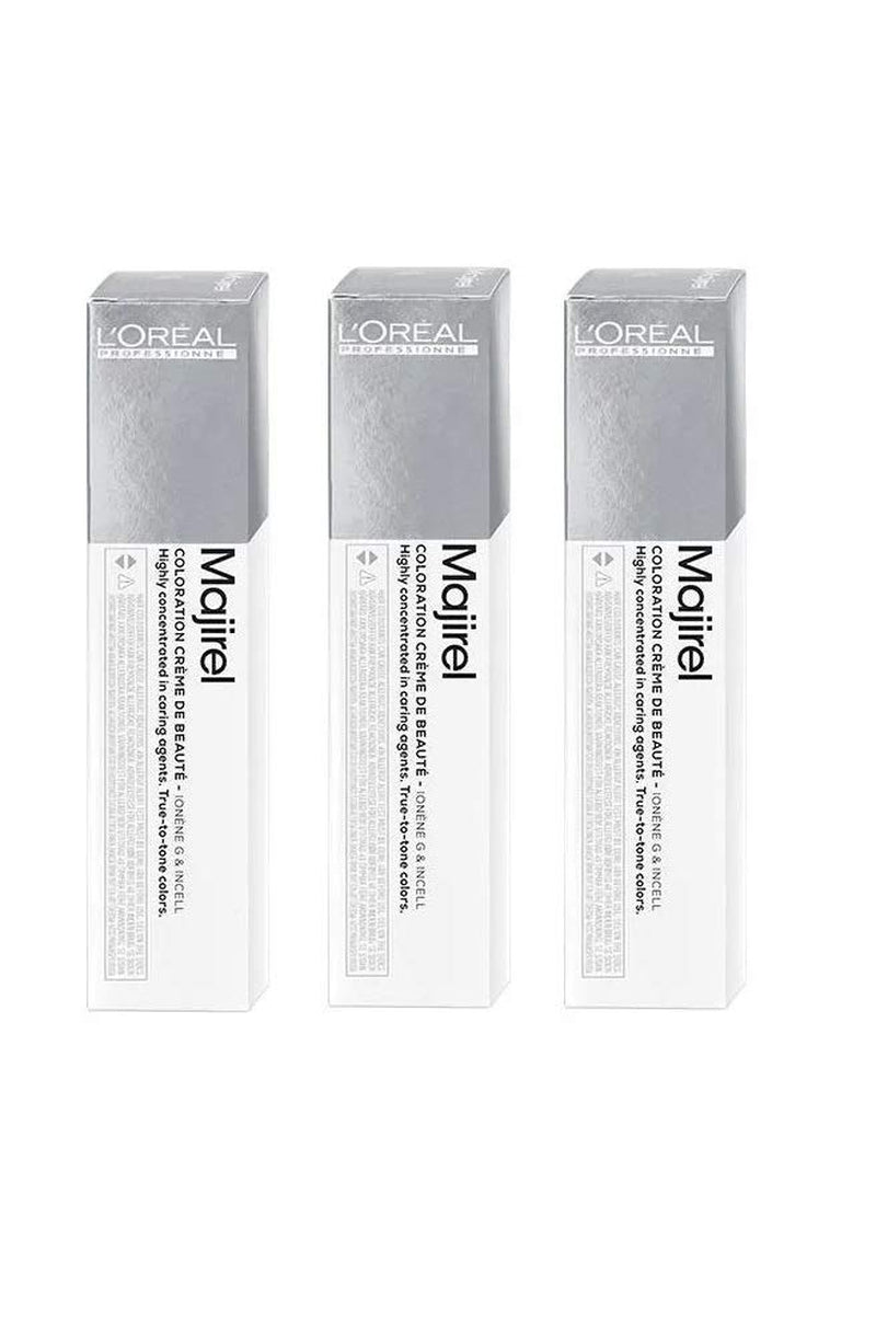 3x Loreal Majirel 7,0 Culoare intensivă pentru păr blond mediu - 50ml Vopsea pentru par Naty Shop Titlu implicit