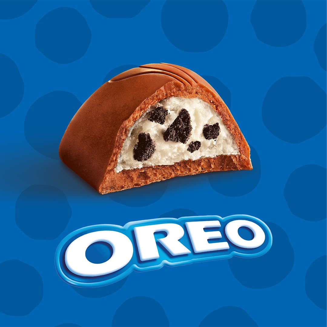 Milka Favorites – en blanding af 5 populære chokoladesortimenter, 108 individuelt indpakkede chokolader – 1 kg