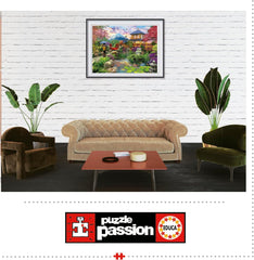 Educa - Puslespil med 1500 brikker for voksne | Den japanske have. Mål: 85 X 60 cm. Inkluderer Fixpuzzle puslespil lim. I 14 år (19937) Puzzle Naty Shop