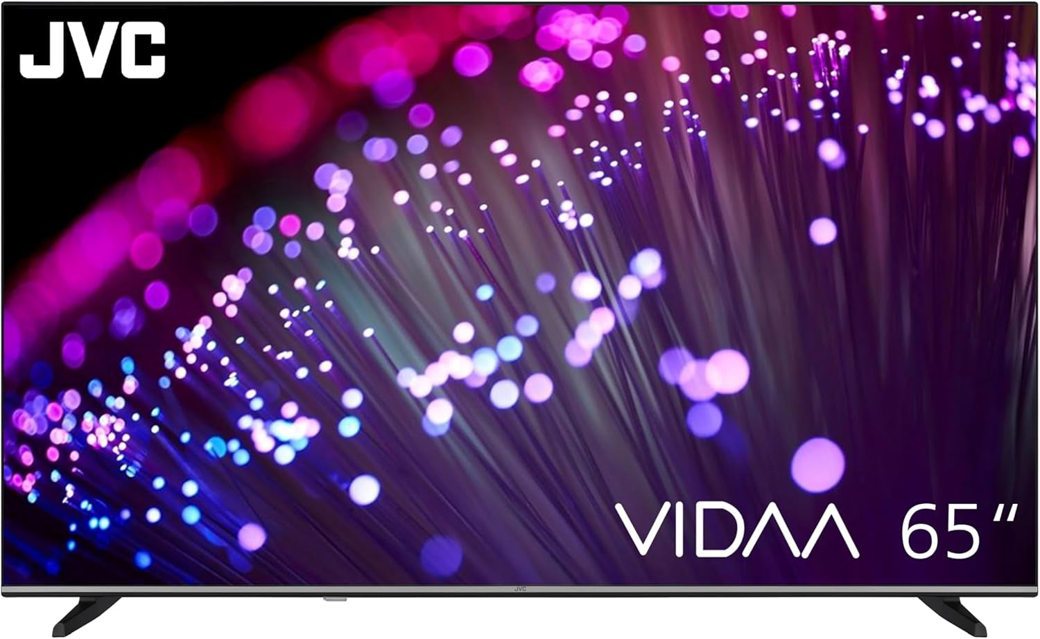 Televizor inteligent JVC VIDAA LT-32VDF5455 de 32 de inci, televizor Full HD, televizor HDR cu tuner triplu integrat, televizor LED negru