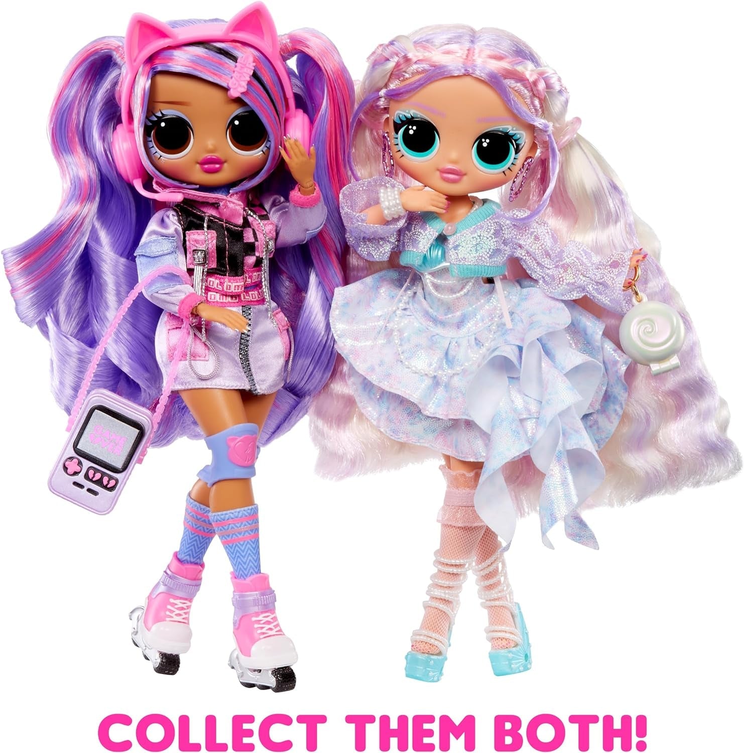 L.O.L. Surpriză! OMG Fashion Doll Pearla cu 15 surprize - păpușă cu modă și accesorii în stil sirenă - pentru copii de la 4 ani Papusi Naty Shop
