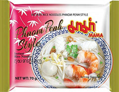 MAMA Phnom Penh instant risnudler - orientalsk stil instant risnudler - autentisk thailandsk køkken - 12 x 70 g