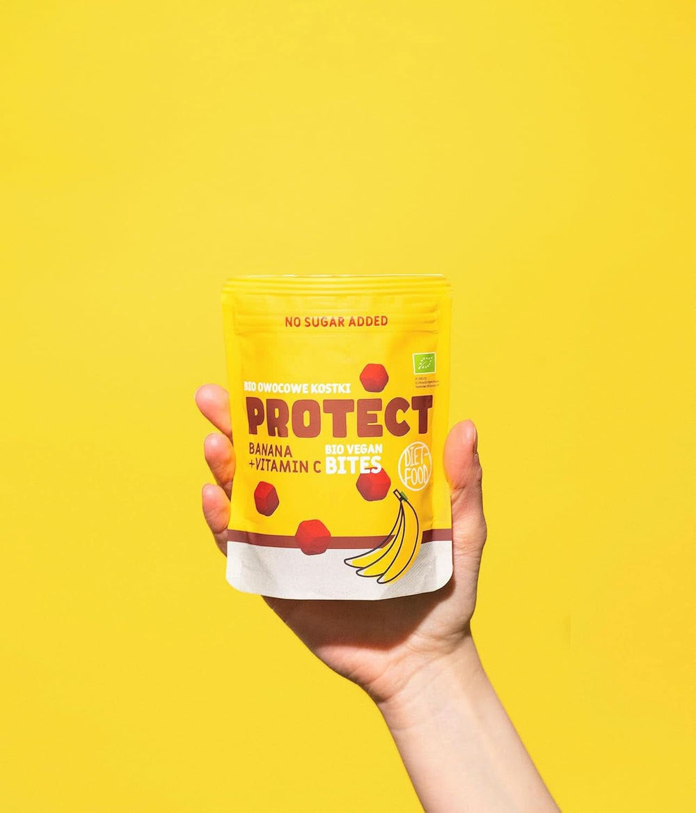 Økologiske frugtterninger, 100% frugt, 120 gram Naty Shop dehydrerede produkter