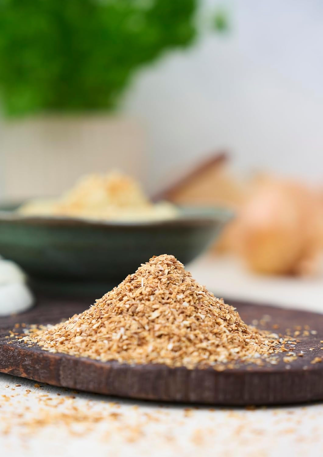 Fuchs Gewürze - Zwiebel getostat - finthakket Zwiebeln für Dips, Schmorgerichte eller Hamburger - naturlige ingredienser - 55 g i wiederverwendbarer, genbrugsbarer Dosis