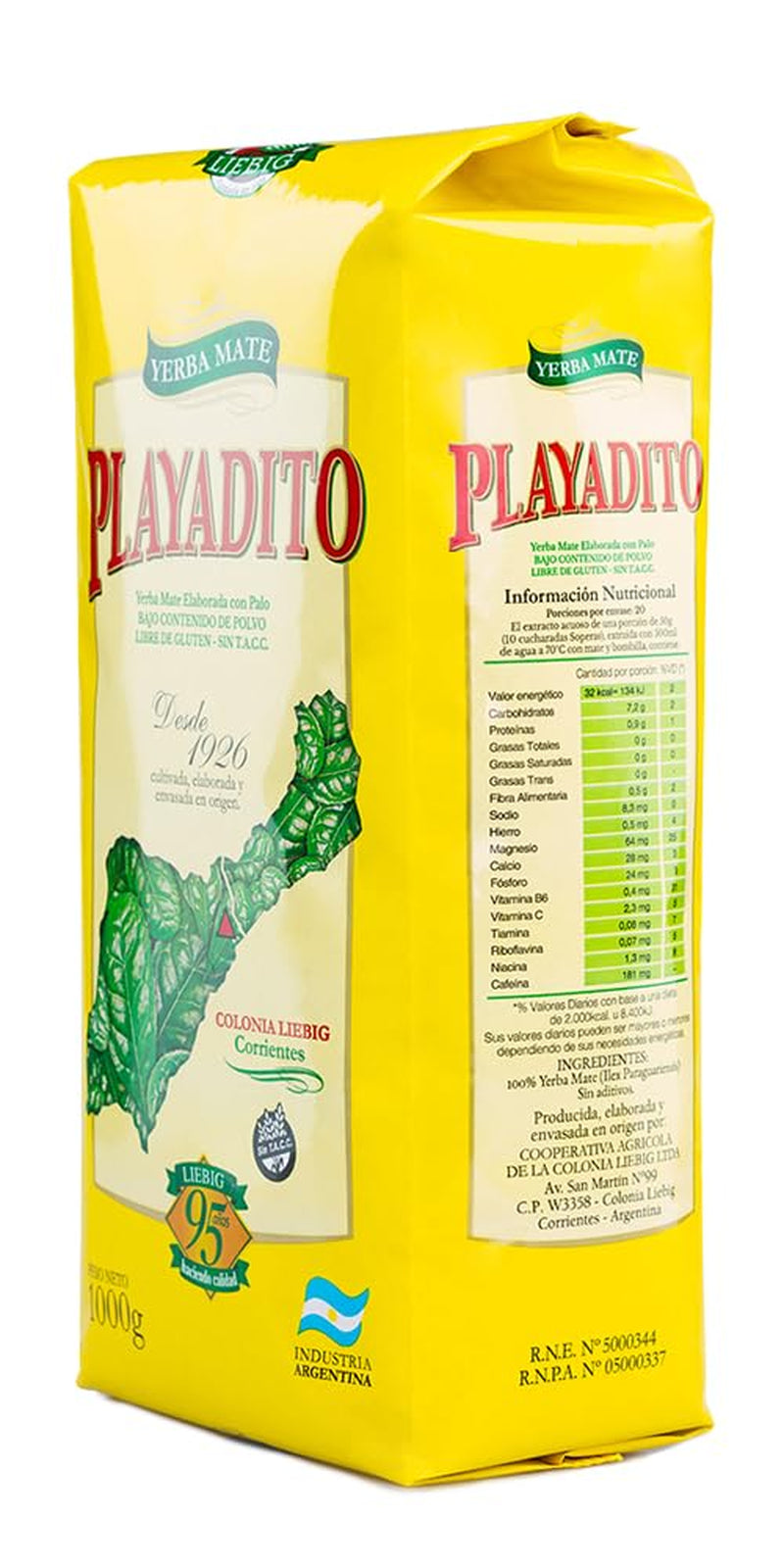 Ceai Yerba Mate 1 kg - pachet de 3 - antioxidant, energizant, conține minerale și vitamina B - din Argentina