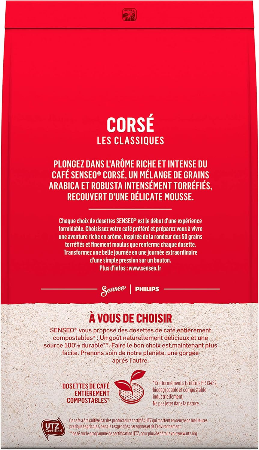 SENSEO Café corsé - 54 dosettes