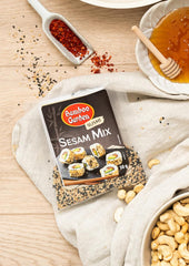 Bamboo Garden - Sushi Sesam Mix, Ideel til tilberedning af Sushi af enhver art, også lækker som topping til forskellige retter, i müsli eller grød, 1 x 50 g